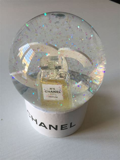 chanel snow globes.